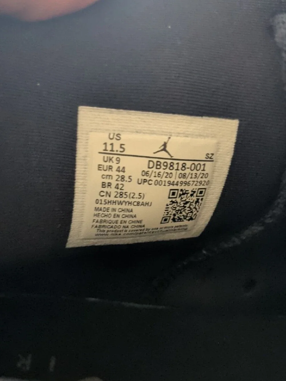 Jordan stylish black